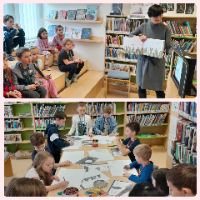 Divadlo kamishibai - návštěva knihovny